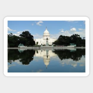 A Capitol Reflection Sticker